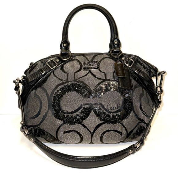 Coach Op Art Sequins Sophia - Picture 1 of 13